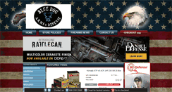 Desktop Screenshot of bluedogarmsanddefense.com